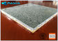 Granite Stone Aluminium Honeycomb Panel With Edge Open For Indoor Decoration supplier